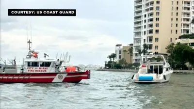 13 rescued after boat catches fire on Miami River